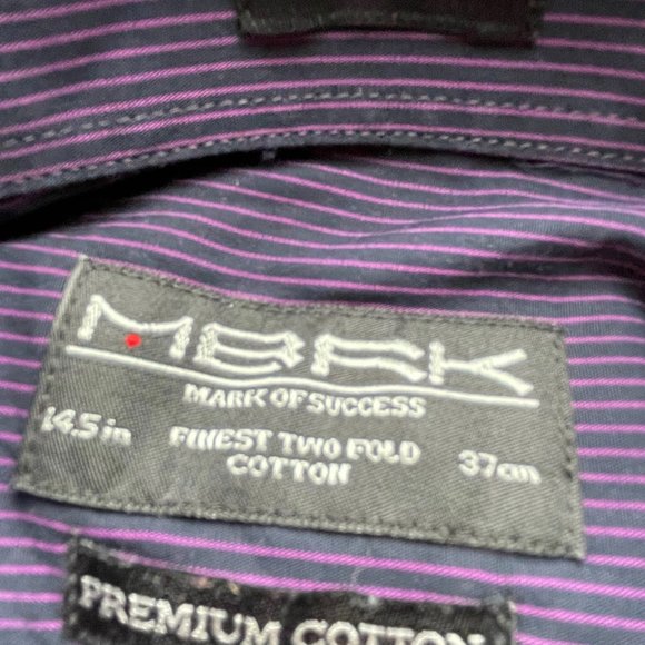 Men's shirt, MBFK (Mark of  sucess), Size - 14.5in (37 cm), Good condition - Picture 9 of 9